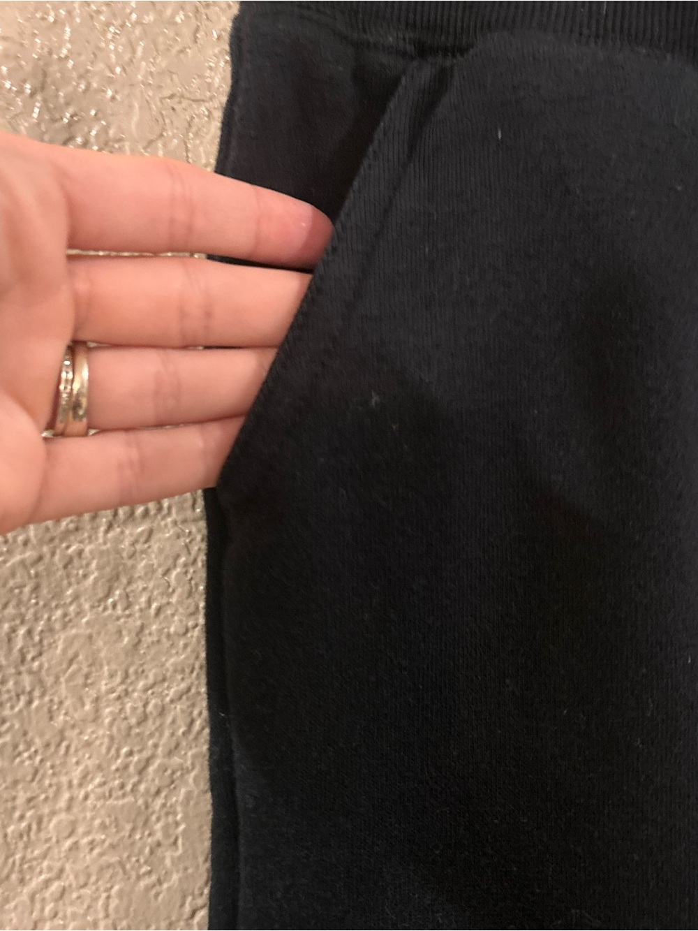 Nautica Kids Black Sweat Joggers with Red Logo 4T - Picture 3 of 6